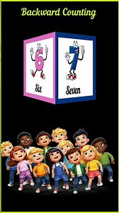 the backward counting song for kindergarten