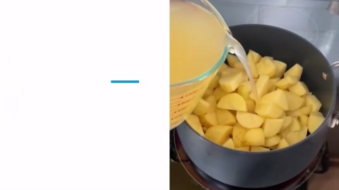 Soup's on! 30 minute cheesy potato soup.