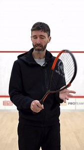 Gripping the racket lightly into the fingers will bring more potential for skill and feeling in the swing. Changing a grip can take time but the trade off is always worth it in the long term. Grabbing the racket too tight and into the back of the hand limits the feedback from the nerve endings in the fingers and therefore decreases the opportunity for a better sense of the ball on the string. #squash #squashtips #hadrianstiff #elitesquash #squashtechnique #skill #squashgrip #dunlopsquash #height