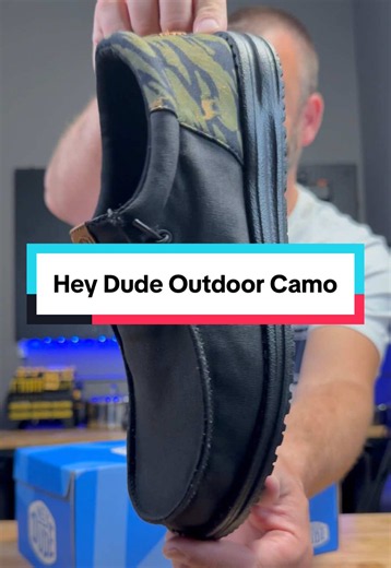 Heydude Wally Funk Outdoor Camo Slip-On Shoes