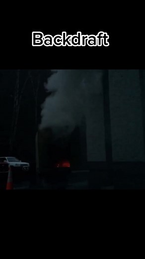Small example of a back draft. #fyp #firefighter #foryou #foryoupage
