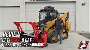 New CAT 285XE Review – Part 3. Detailed review of the forestry package and factory guards on the new Caterpillar 285XE Land Management Edition. Protected couplers & hydraulics, shielded exhaust and guarded engine - all designed for forestry mulching and land-clearing jobs. More on CAT 285XE review coming soon. #mulcher #forestrymulcher #compacttrackloader #skidsteeroperator #cat285XE #cat275XE #caterpillar #landscaping #ctl #forestry #skidsteermulcher #forestrymulching #skidsteerloaders #Caterpi