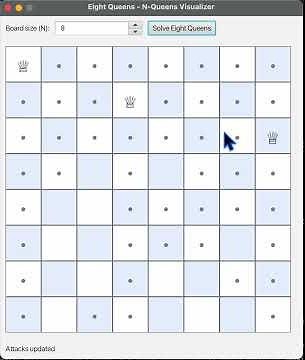 N Queens Visualiser #coding #rprogramming #puzzle #games #programming #algorithm #chess
