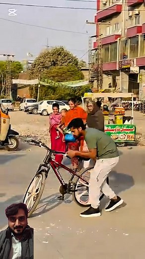 Cycle Prank 😂🤣 #funny #comedyforever #comedy #comedyvidoes #prank #comedymove #funnyvideos | Joke Reactor