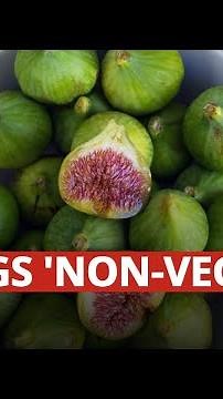 Is anjeer a 'non-vegetarian' fruit? Here's the truth about figs