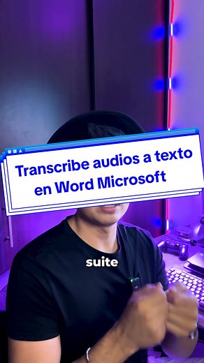 Cómo transcribir audios a texto en Word