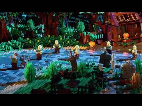 Creaky Creep Out - LEGO Scooby-Doo - Stop Motion Mini Movie