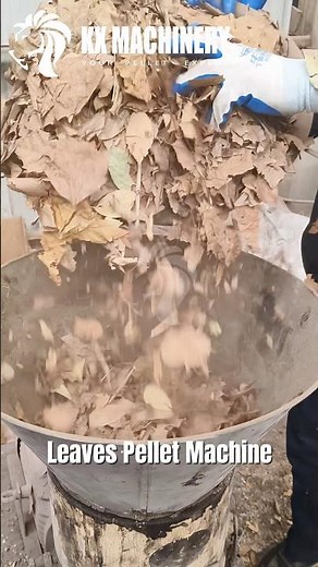 Leaves Pellet Machine Biomass Leaves Pellet Making Machine #pelletmill #pelletmachine