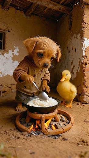 This is the story of a kind puppy and a duckling. Life is shorter than you think. Be kind.#puppy
