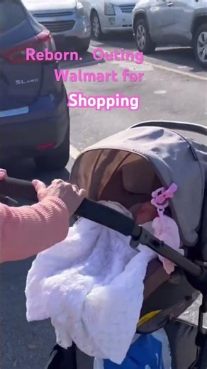 Reborn Outing at Walmart for shopping #cute