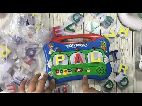 WORD WHAMMER FRIDGE PHONICS SET by Leap Frog