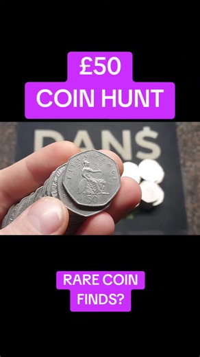 £50 Coin Hunt: Discover Rare Coins
