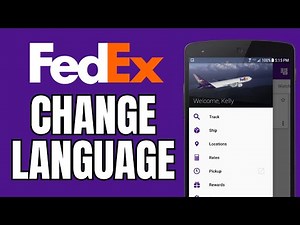 How to Change Language on FedEx 2025 ?
