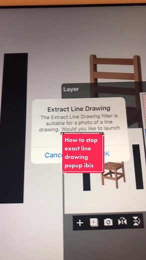 IbispaintX Drafts: Tutorial on Extracting Line in Ibispaint