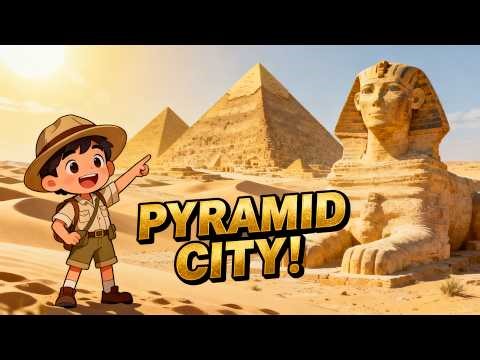 Cairo City of Pyramids & Pharaohs | Amazing Egypt Facts for Kids by Mini Genius