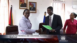1.1K views | The Education Ministry received US$83,000 from the Organisation of American States (OAS) to boost training in technical and vocational studies. | News Room | Facebook