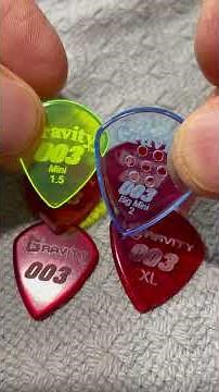 Jazz Style Guitar Picks - GRAVITY GUITAR PICKS
