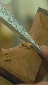 Carving a guitar heel by hand