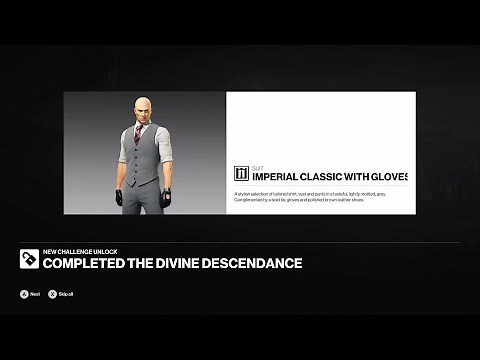 Hitman 2 Unlock Imperial Classic suit guide for Divine Descendance Lev 3 SA walkthrough From Start