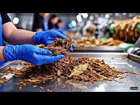 Inside a Cigarette Factory | Complete Tobacco & Smoke Manufacturing Process in HD - 2026