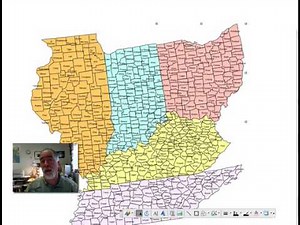 Setting Up a County Territory Map in PowerPoint