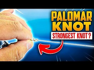 How to Tie a Fishing Line to a Lure | Palomar Knot (Strongest Fishing Knot Guide)