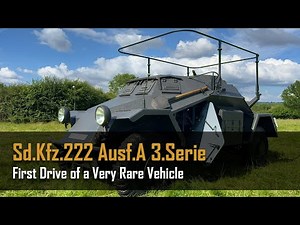 Sd.Kfz.223 Ausf.A 3.Serie - First Drive of a Very Rare Vehicle