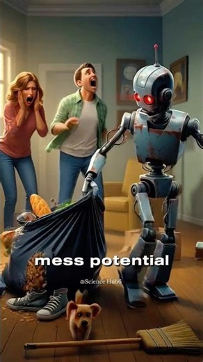 What If Robots Did All the Work 🤖 | Science Hub6?. | #shorts #ai