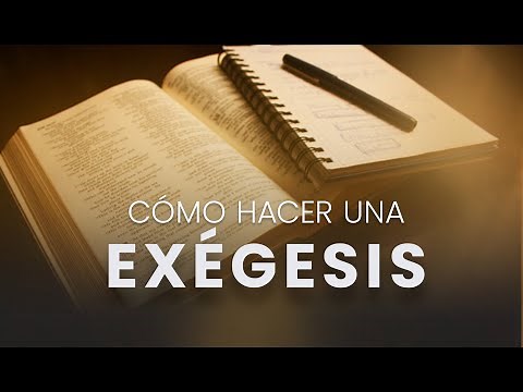 How to do an EXEGESIS? A practical example