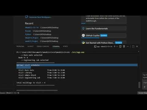 Smart Route Optimizer - Final Project (Data Structure and Algorithm)