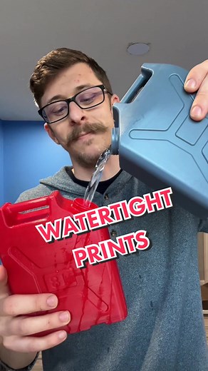 3D Printed Watertight Parts: TPU vs. Resin
