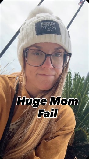 Taryn Terrell on Instagram: "At least they won:) #momfail #hockeymom"