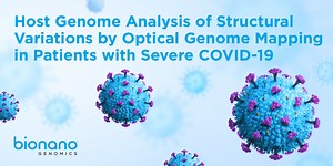 Host genome analysis of structural variations by Optical Genome Mapping in patients with severe COVID-19