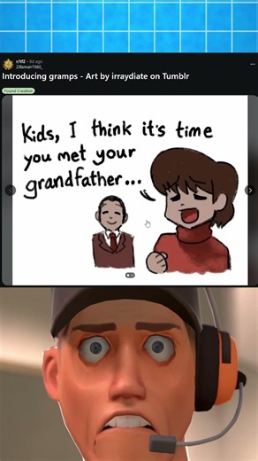 Scout Introducing his Kids to their Grandpa