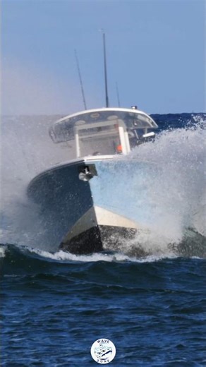 Throttle Control 101: Navigating following seas in a center console | Boca Inlet #travel #fun #waves