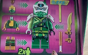 乐高幻影忍者71716劳埃德的街机测评，两个人仔一个独占，又小又轻便，你喜欢吗?