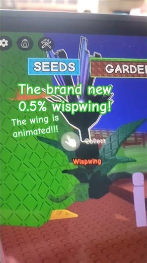 i got itin the first seed pack lulz #roblox #growagarden