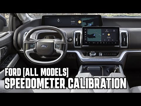 FORD [All Models] - Speedometer Calibration Tool Installation