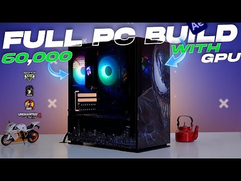 Under 60k Editing & Gaming PC Build || 60,000/- Gaming Pc Build #gamingpcin60k