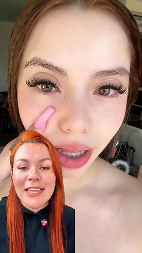 1.6M views · 19K reactions | Alérgica a las pestañas !!!  #lashes #pestañas #reelsvideoシ #hack #tips | Set Belleza | Facebook