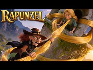 Rapunzel: The Girl With Golden Hair (Full Movie) | 3D Animation & Song | English Fairy Tales