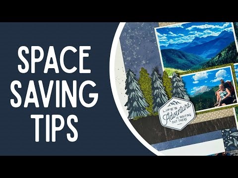 How I Include Lots of Photos / Scrapbooking Process Video with Stampin Up!