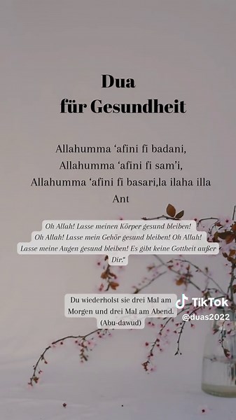 Powerful Dua for Health and Healing