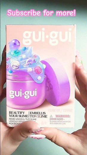 Gui Gui Viral Mystery Slime Review #guigui #toyunboxing #slime #viral #shorts #review #toys #asmr