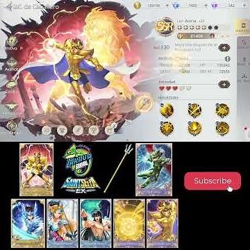 ⚡ Leo Aiolia in 1 minute - Full Damage! Lightspeed Guide! Saint Seiya EX