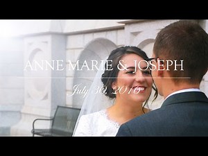 Salt Lake Temple Wedding | Anne Marie & Joseph | LDS Wedding Video