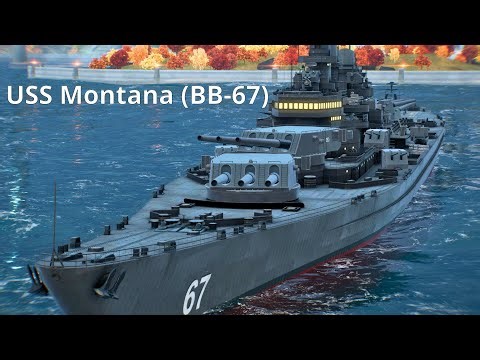 USS Montana - Heavy rival of the new ship. FS Super Alsace! - Modern Warships