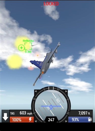 Missile Missed by INCHES 😱✈️ | Pigpen Jet | SimplePlanes