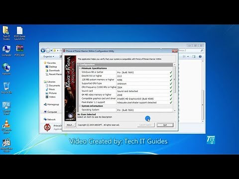 Fix Prince of Persia Warrior Within Disabled Game Launch Error