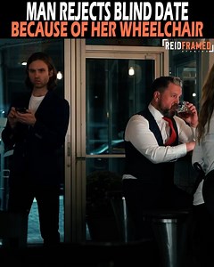 Blake was set up on a blind date by one of his friends. He has high hopes that Vicky will be everything he has seen on her online profile, but when he arrives at the restaurant and meets her for the first time, he is disappointed to see that she is in a wheelchair. | The Laugh Lab